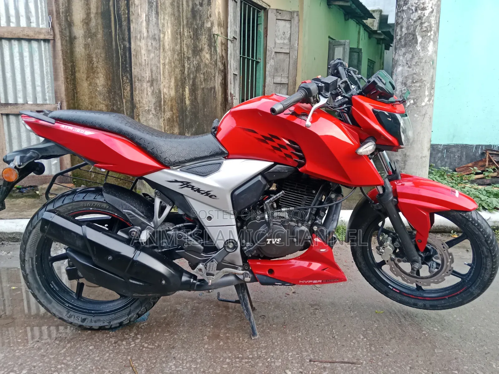 TVS Apache RTR 160 4V 2020 Red