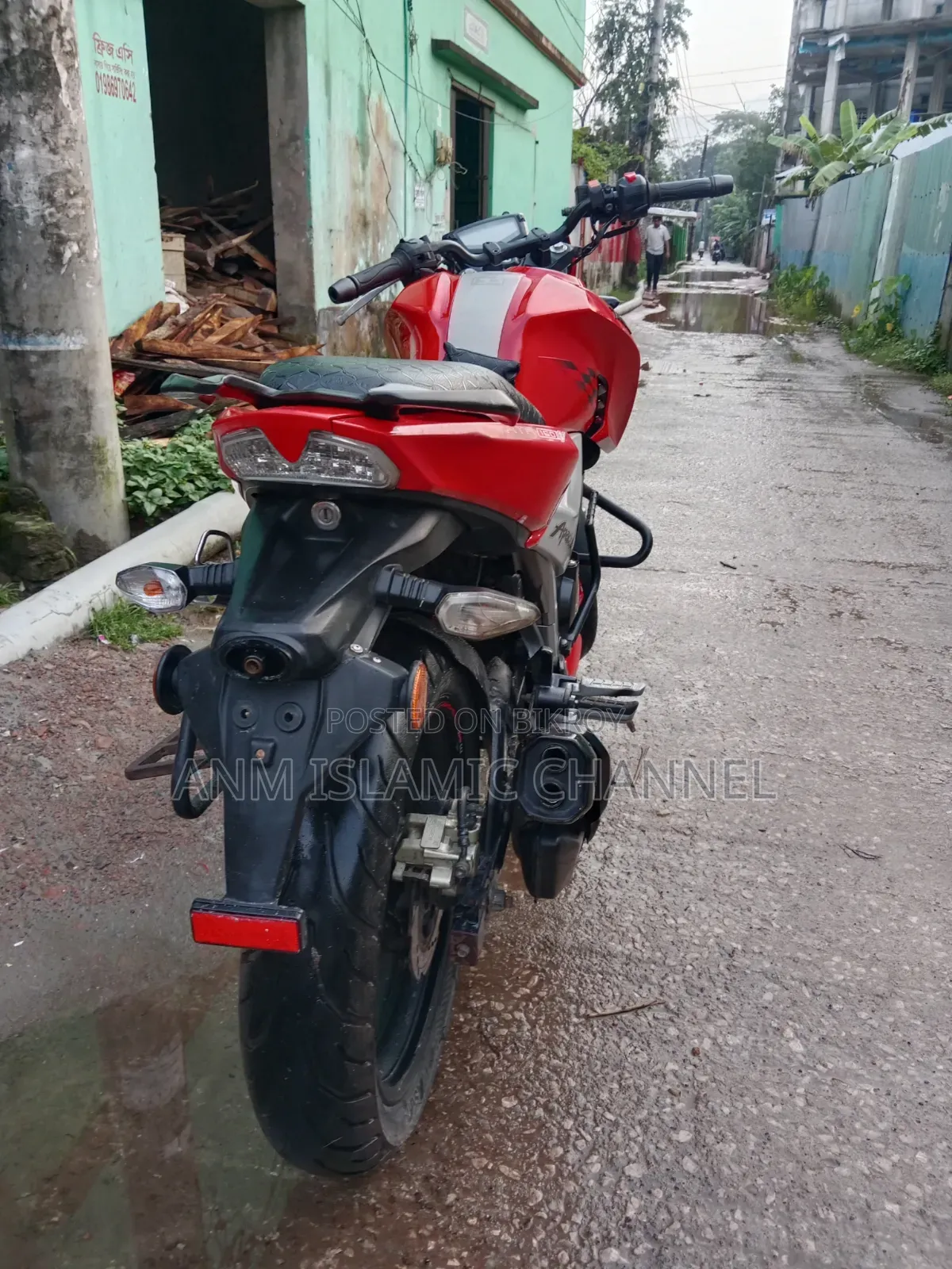 TVS Apache RTR 160 4V 2020 Red
