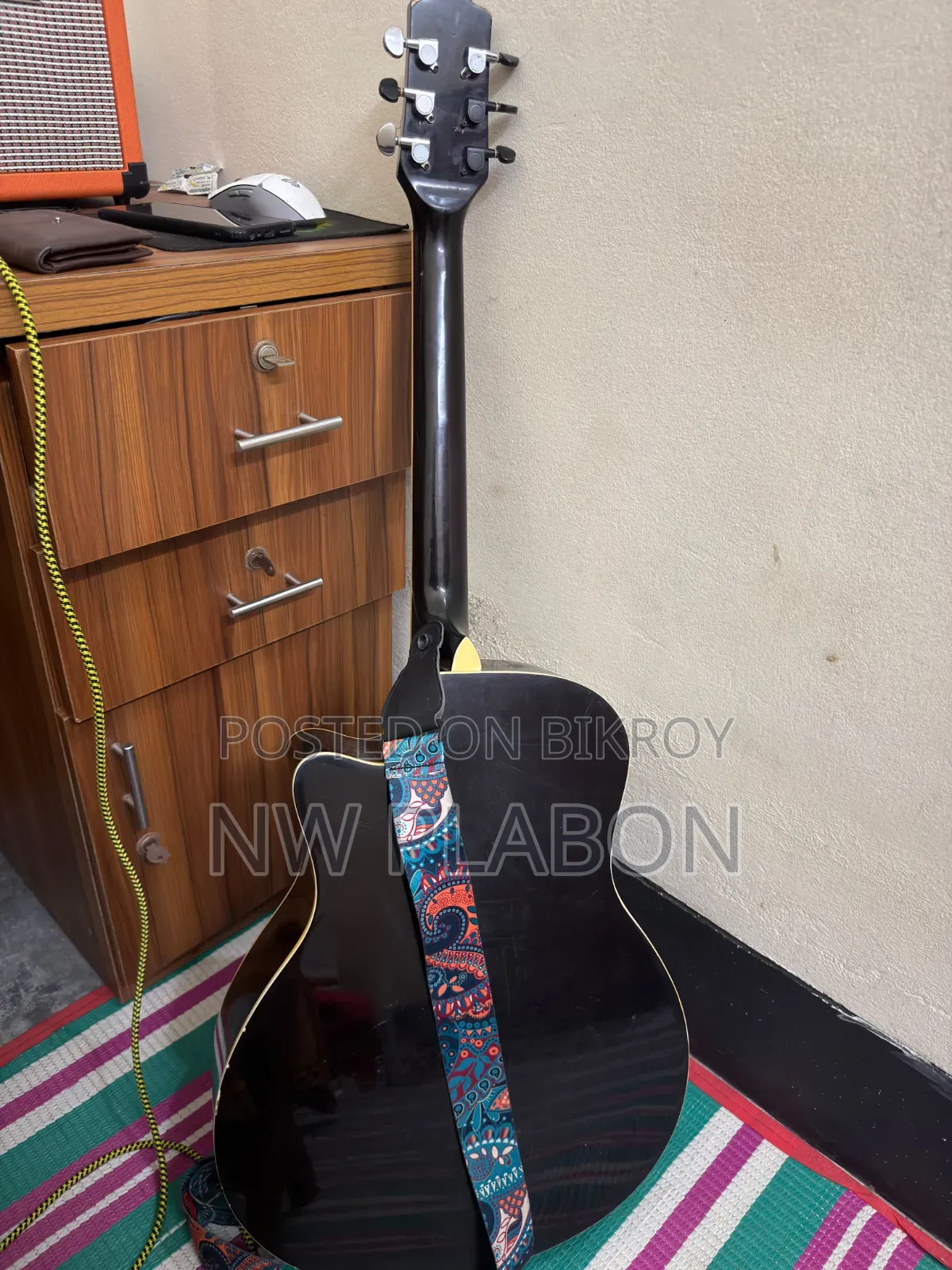Custom Guitar With Fishman Equaliser