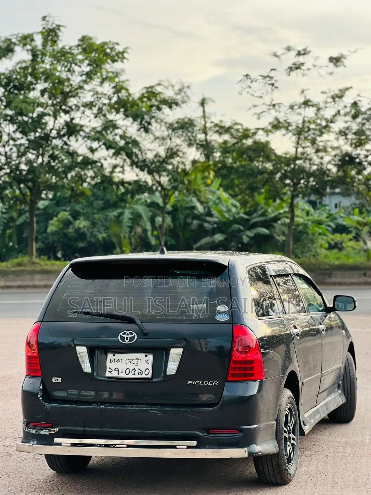 Toyota Corolla Fielder 2005 Black