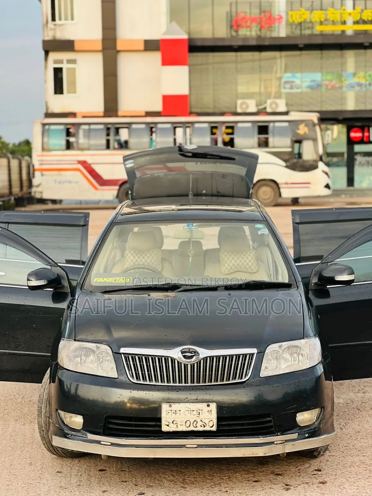 Toyota Corolla Fielder 2005 Black