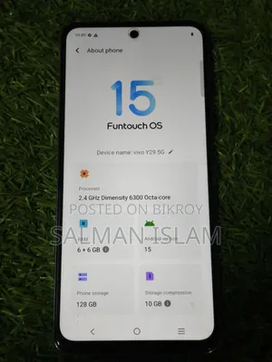 Vivo Y29 128 GB Silver