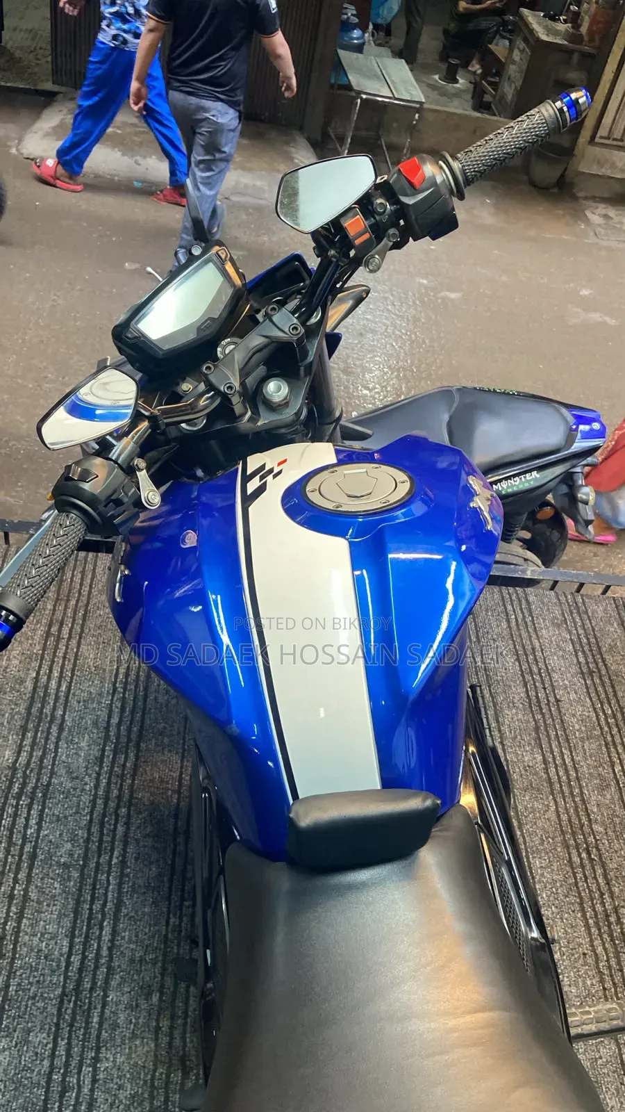 TVS Apache 160 4V 2019 Blue