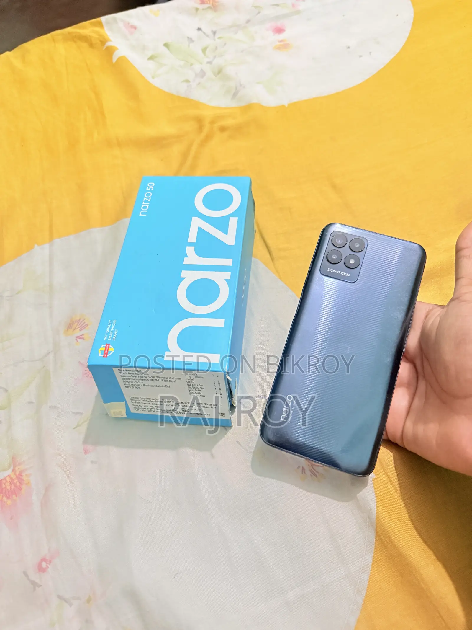 Realme Narzo 50 64 GB Black