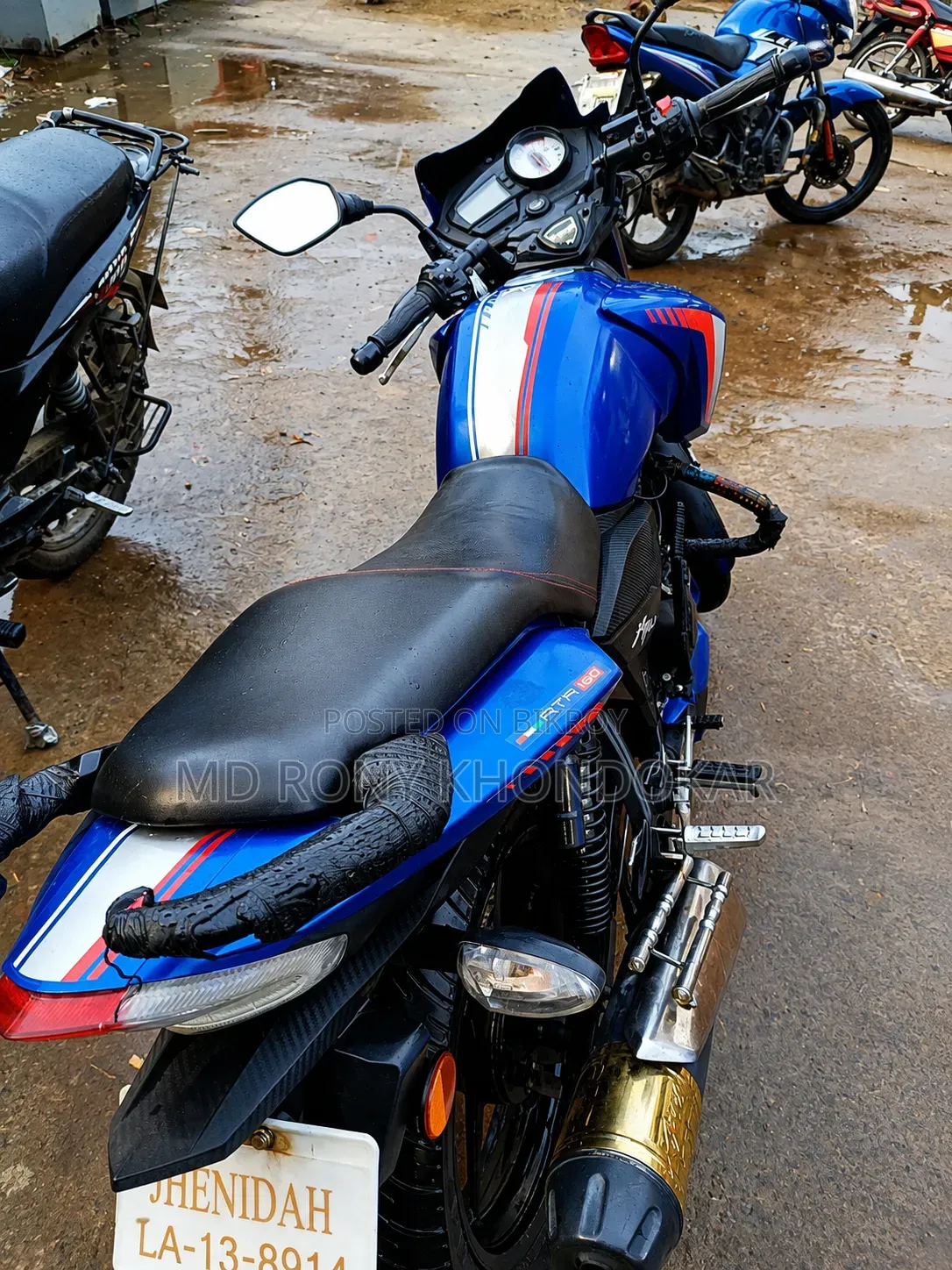 TVS Apache RTR 160 2V 2022 Blue