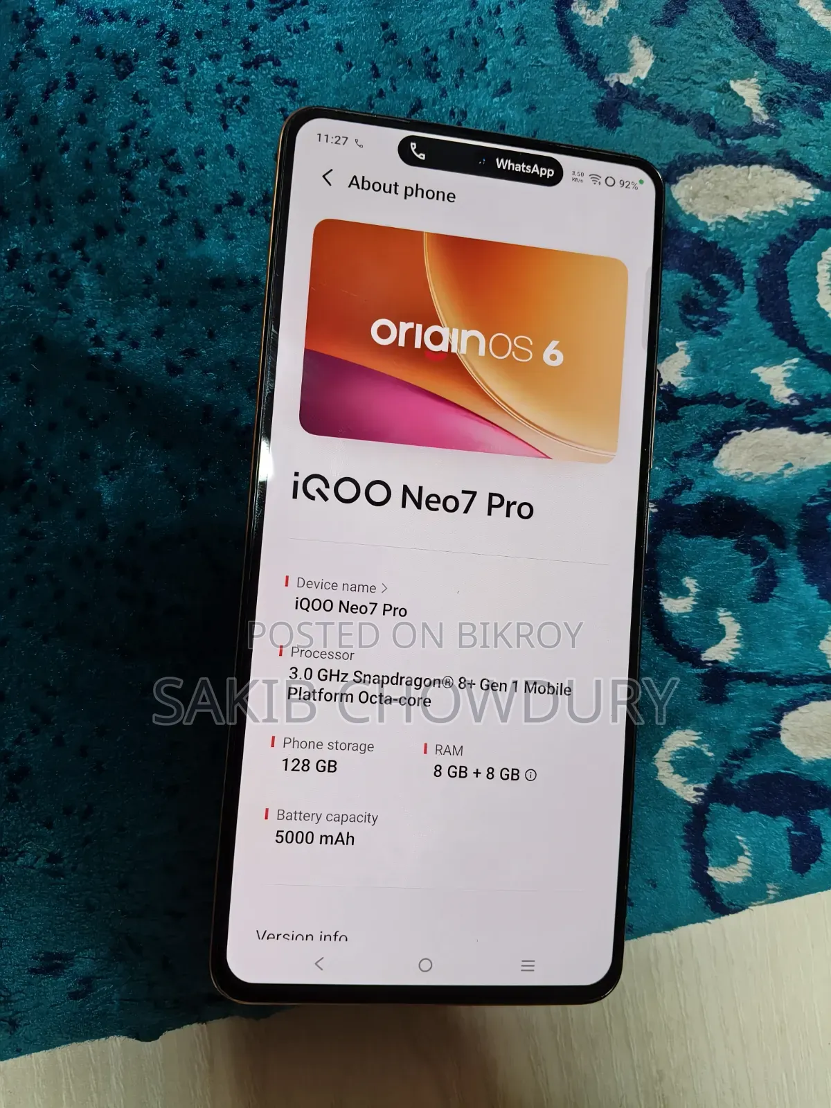 iQOO 128 GB