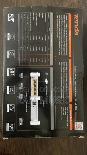 Wifi Router (Tenda AC750)
