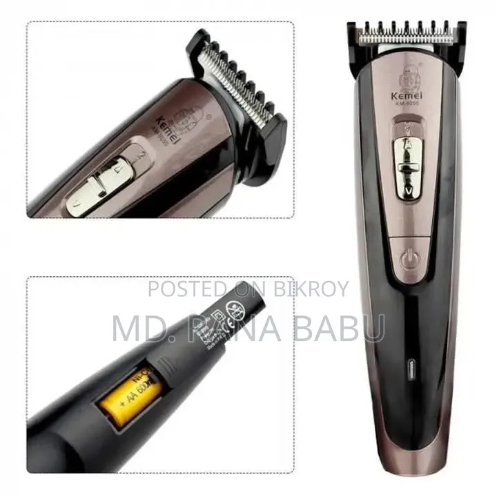Kemei Km 9050 Hair Trimmer/Clippers (Tkcy)