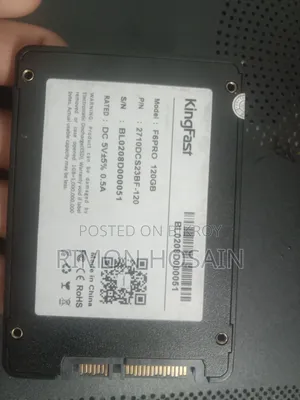 SSD 120gb Kingfast Brand