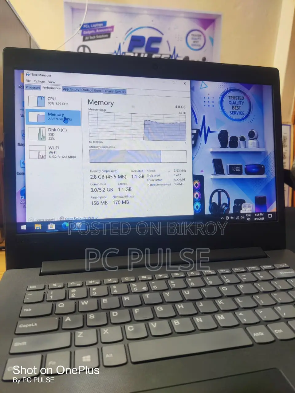 Laptop Lenovo IdeaPad 130 4GB Intel Core I3 SSD 6T