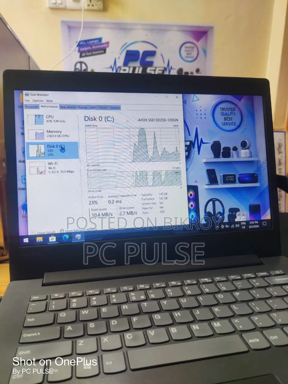Laptop Lenovo IdeaPad 130 4GB Intel Core I3 SSD 6T