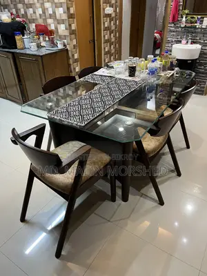 Smart Dining Table Set with 6 Chairs