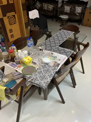 Smart Dining Table Set with 6 Chairs