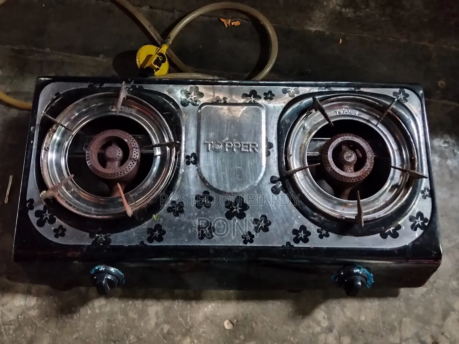 RFL Auto Gas Stove Beximco LPG Cylinder