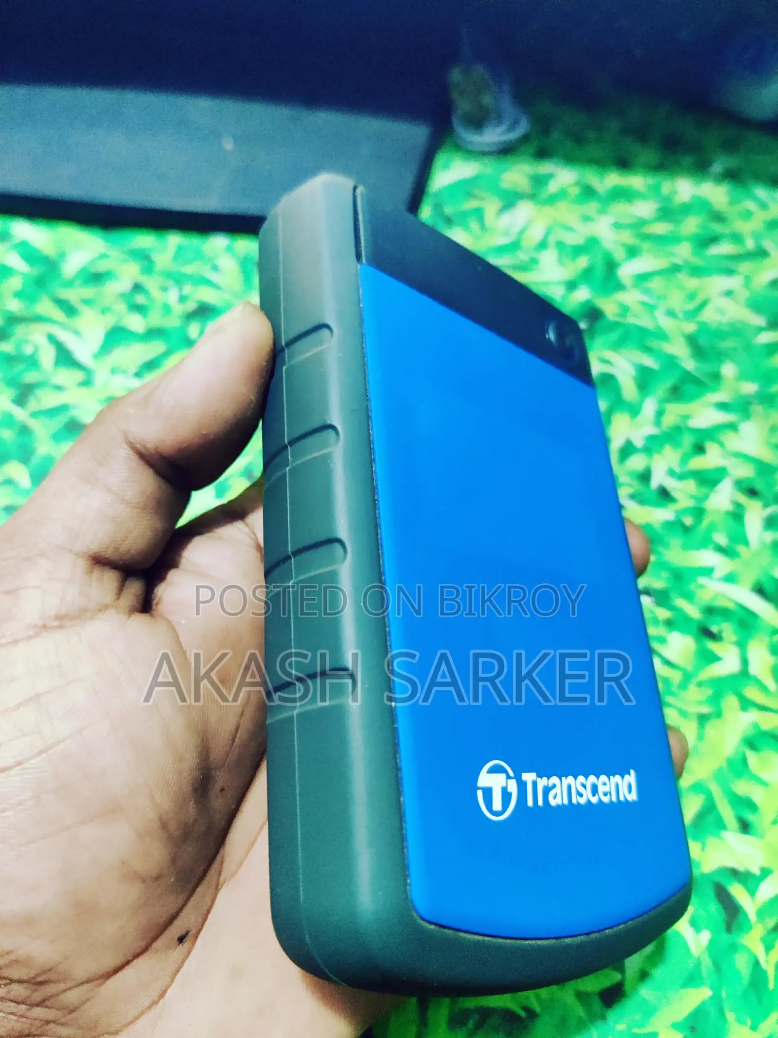 2TB Transcend Blue StoreJet 25H3 2.5-Inch USB3.0 Portable Hard Drive