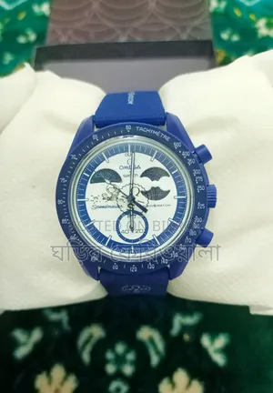 AAA Grade Omega X Swatch Speedmaster Quartz Chronograph Watch