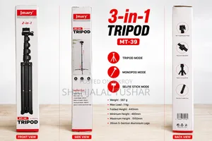 JMARY MT-39 2-in-1 Tripod