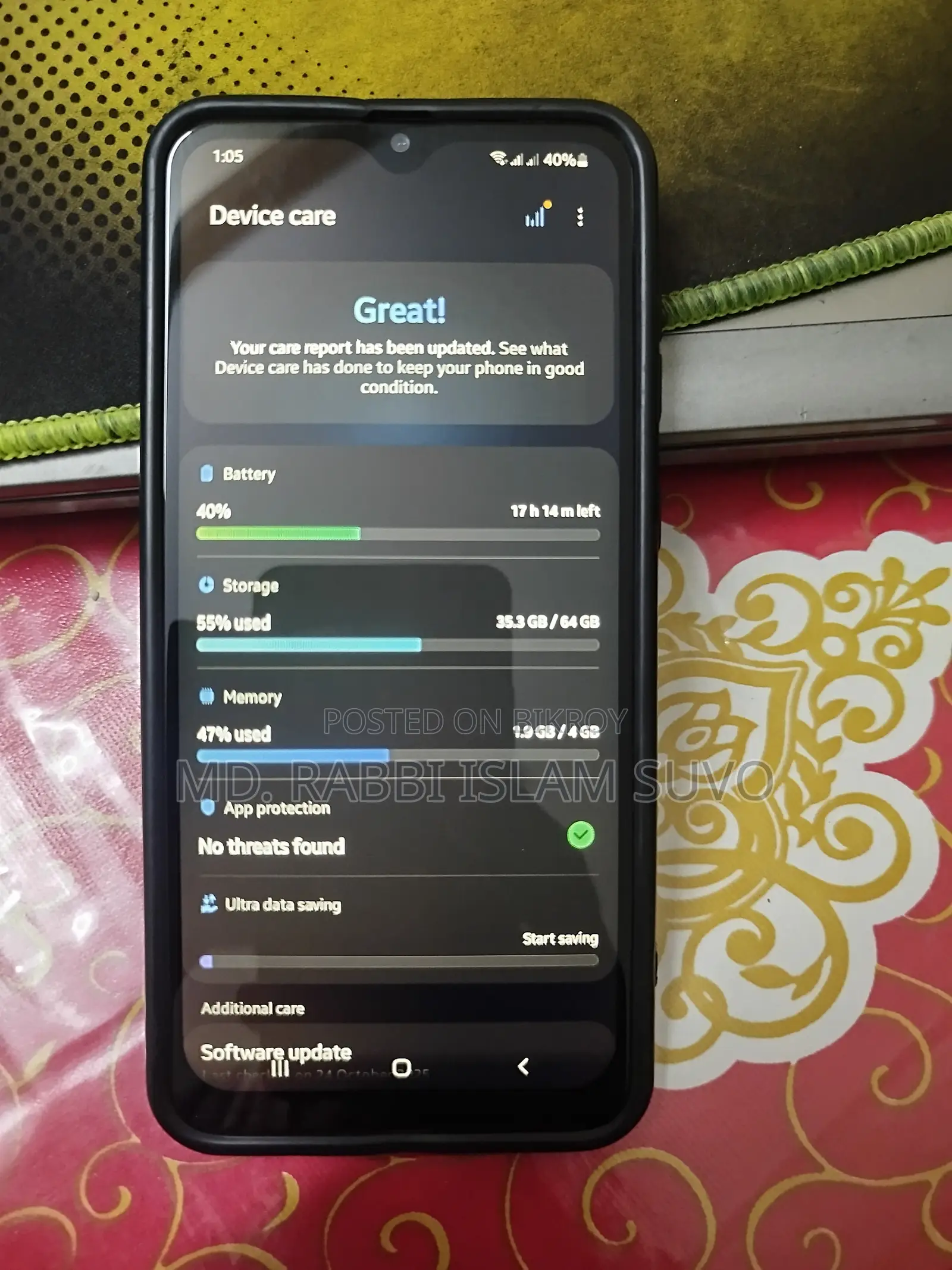 Samsung Galaxy A30s 64 GB Green