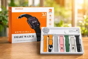 KW78 Ultra 3 Smart Watch – 7+1 Premium Strap Edition