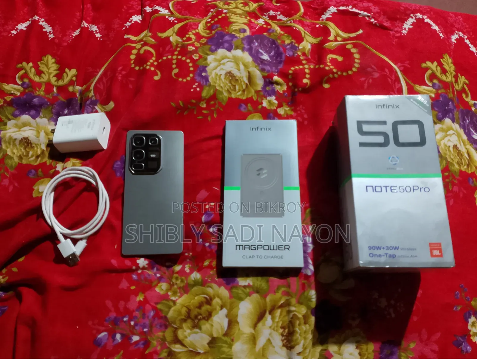Infinix Note 50 Pro 256 GB Graphite