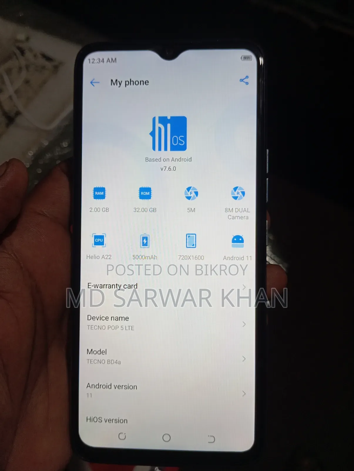 Tecno 32 GB