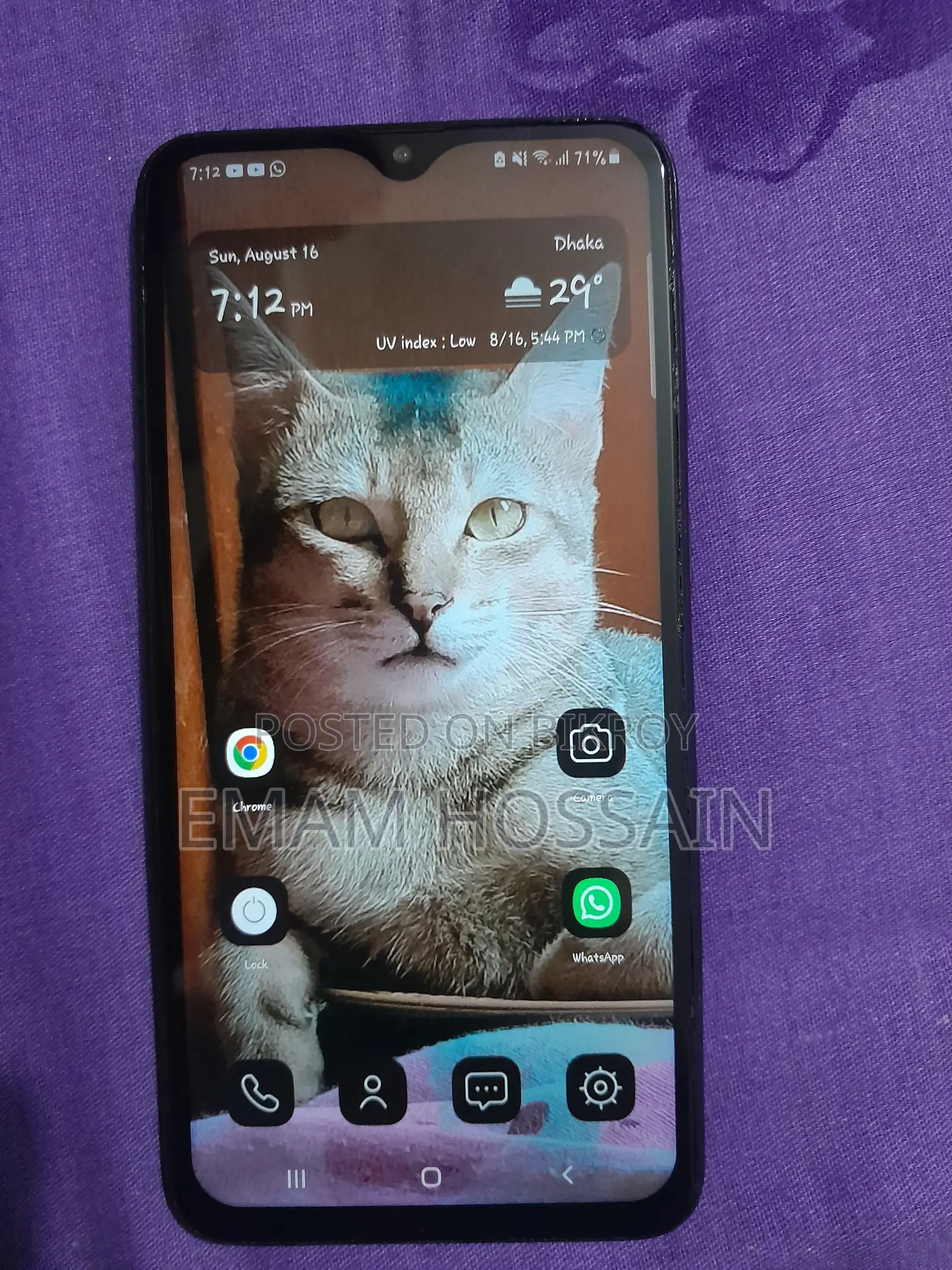 Samsung A10 32 GB Black