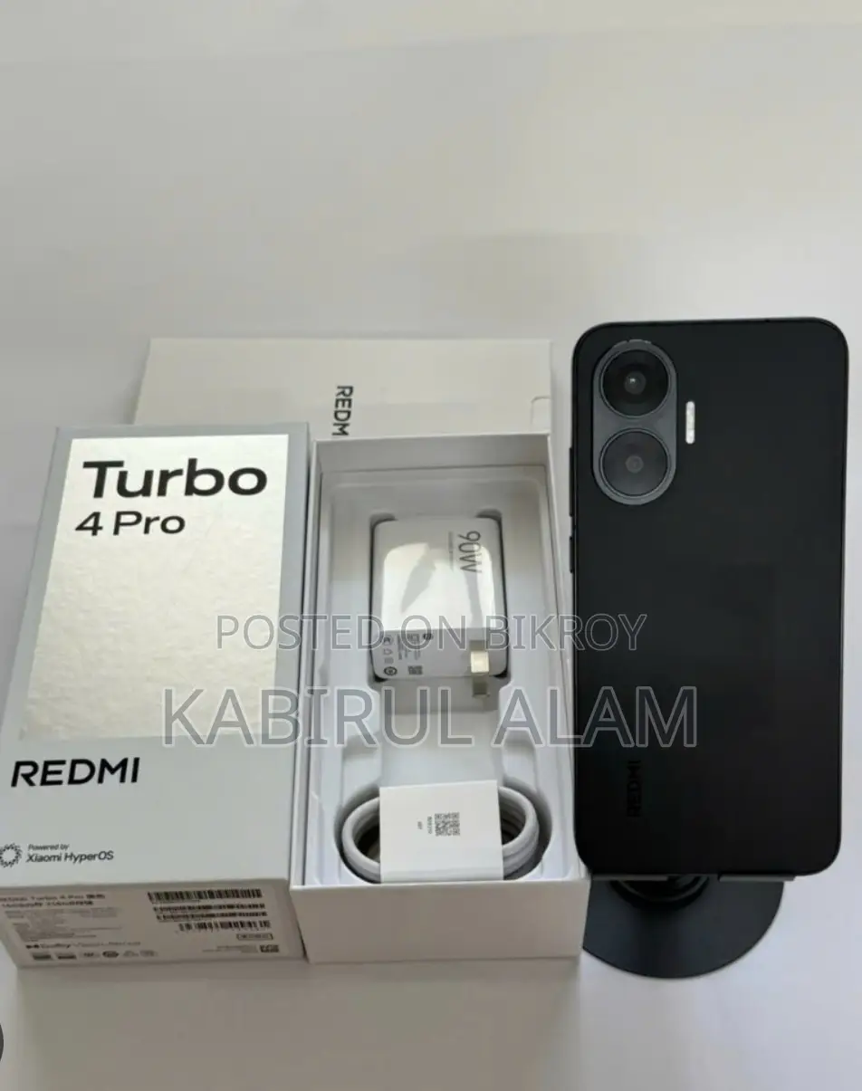 Xiaomi Redmi Turbo 4 Pro 256 GB Black