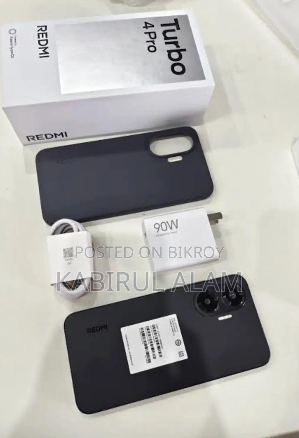 Xiaomi Redmi Turbo 4 Pro 256 GB Black