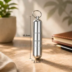 Waterproof Silver Cigarette Case