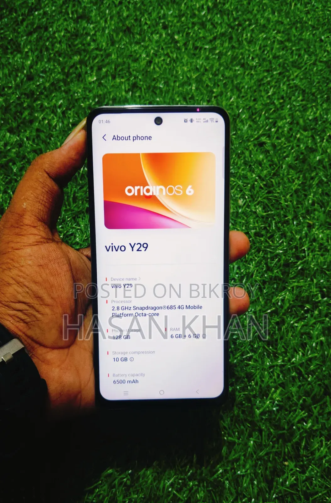 Vivo Y29 128 GB White