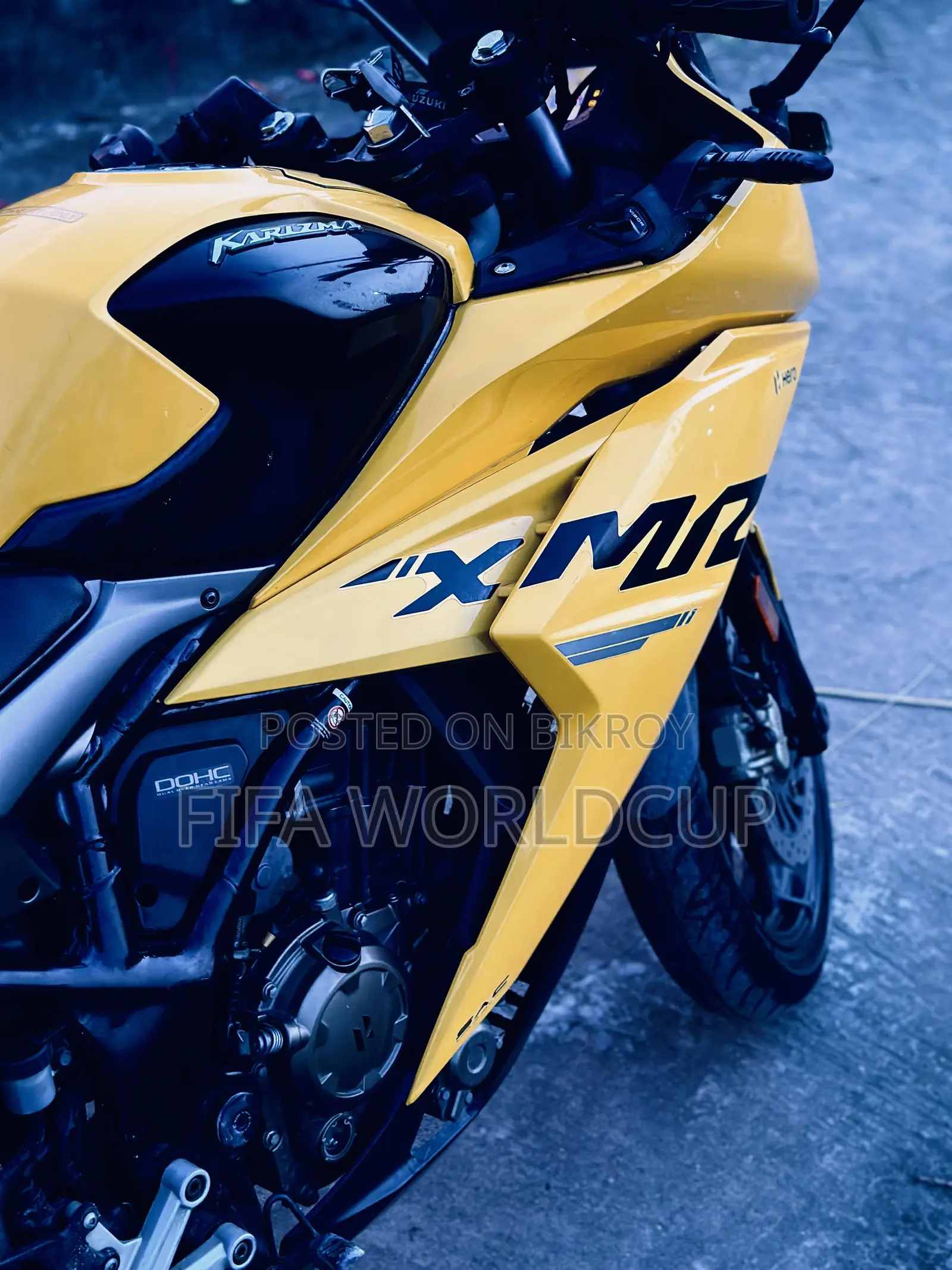 Hero Karizma XMR 210 2024 Yellow
