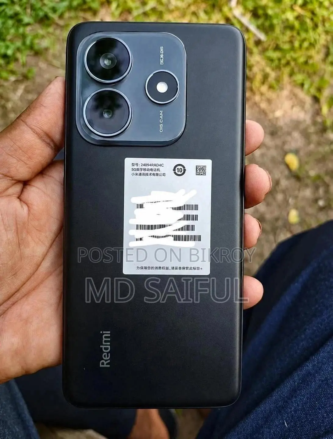 New Xiaomi Redmi Note 14 5G 256 GB Black