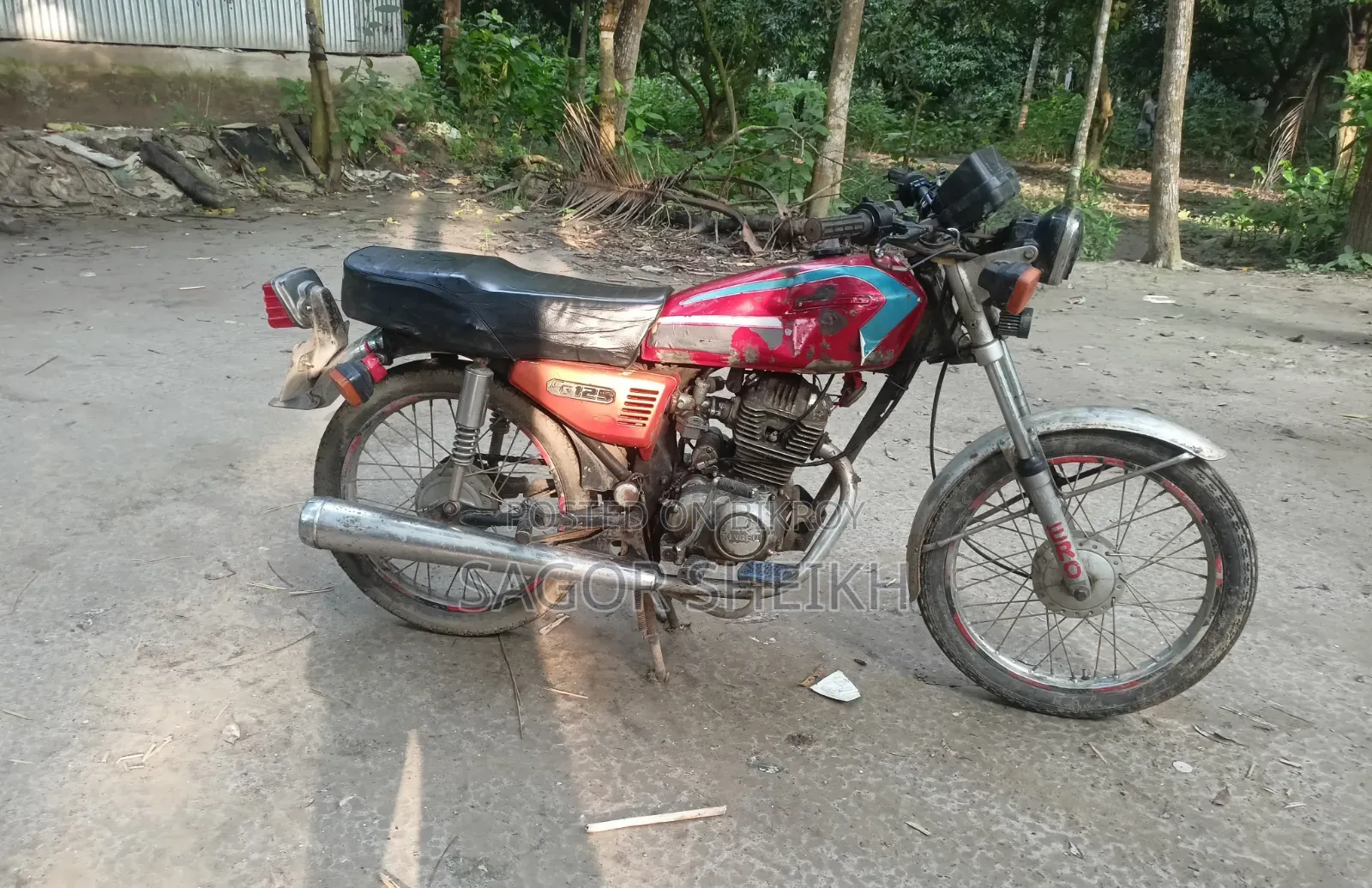 Motorcycle 2007 Red