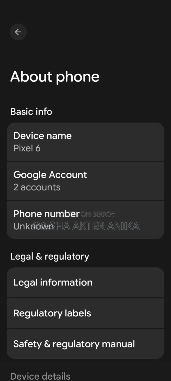 Google Pixel 6 128 GB Orange