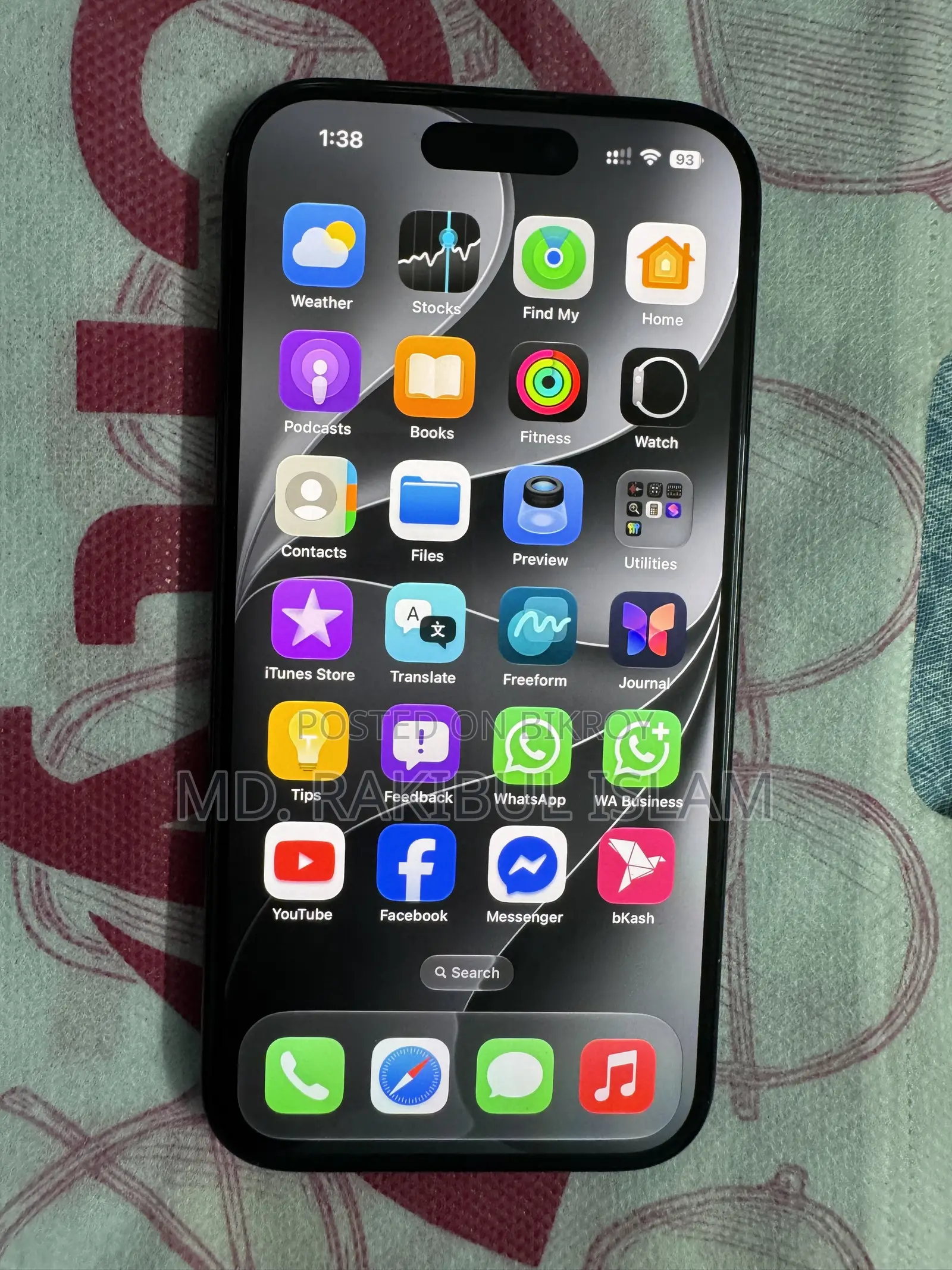 Apple iPhone 15 128 GB Black