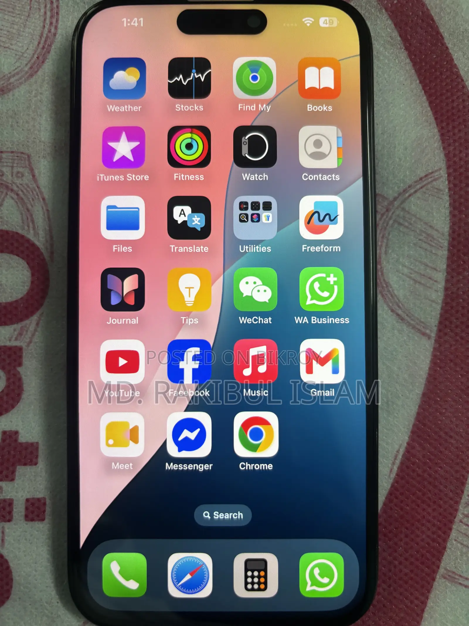 Apple iPhone 15 128 GB Black