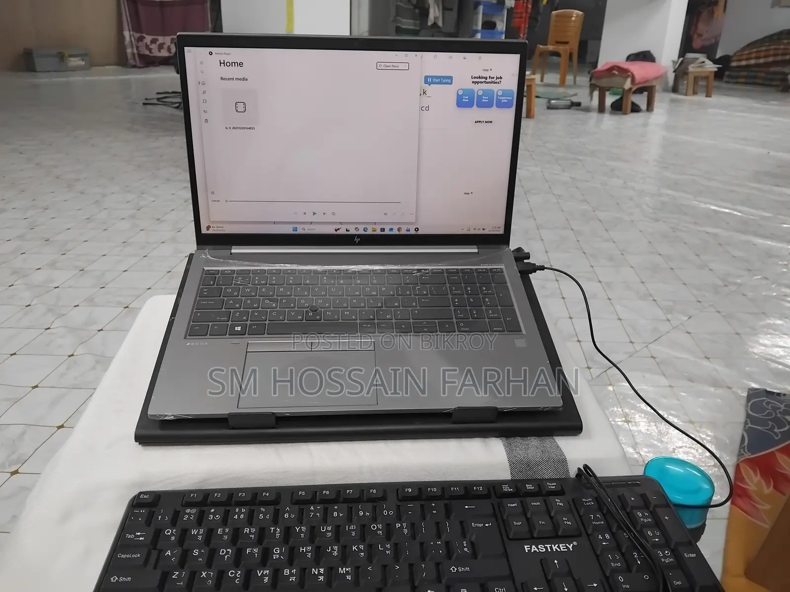 Laptop HP ZBook Firefly 15 G7 16GB Intel Core I7 SSD 128GB