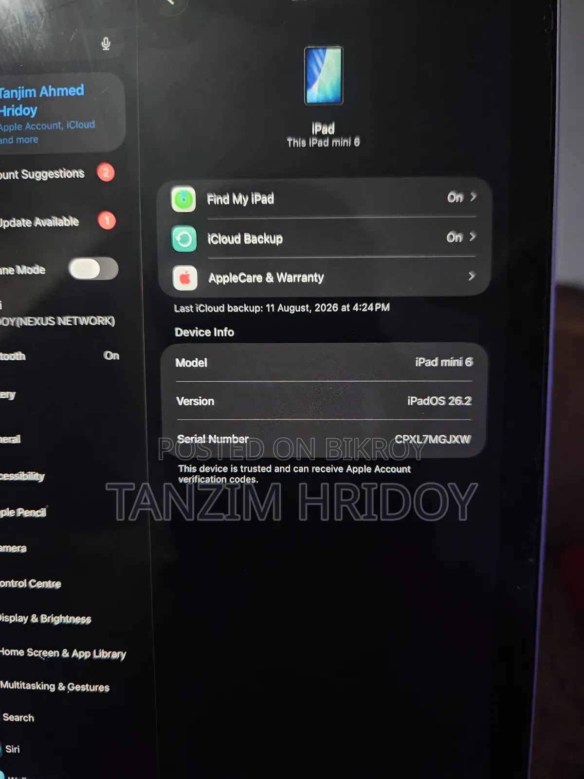 Apple iPad Mini 6 64 GB Silver