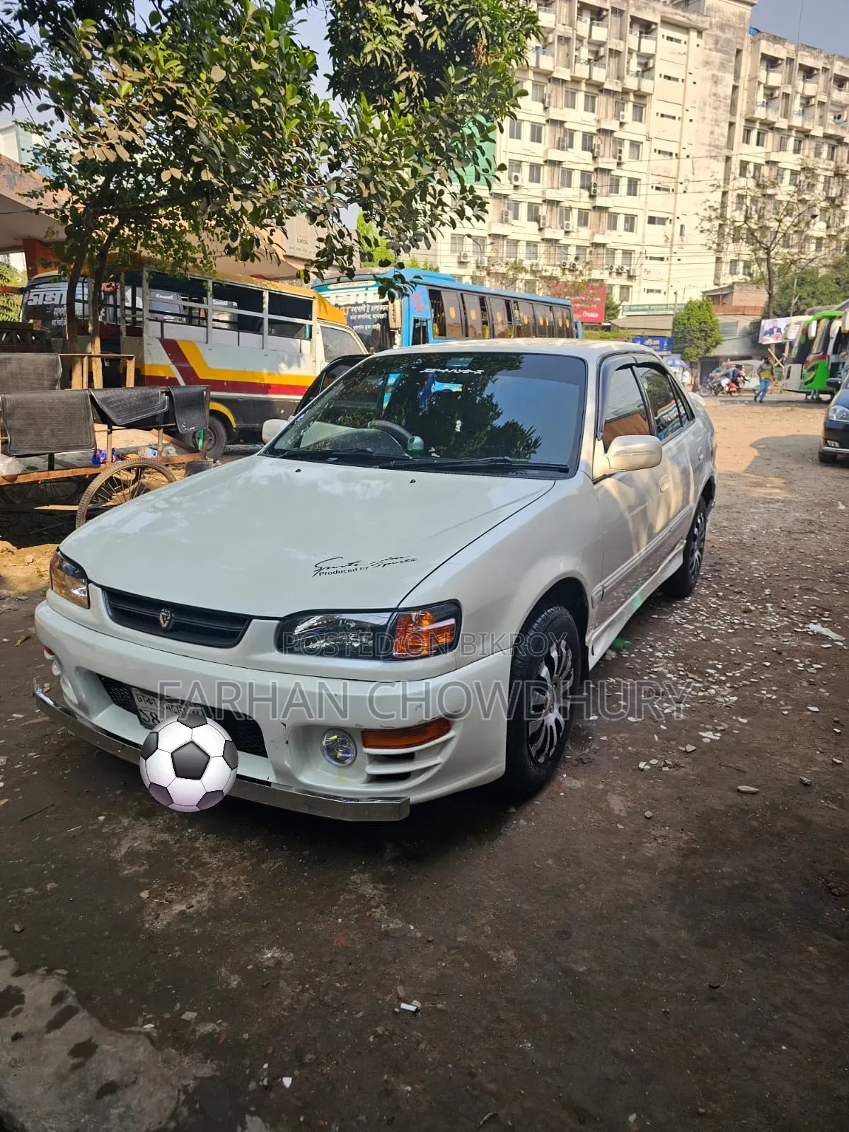 Toyota Corolla Sedan Automatic 1996 Pearl