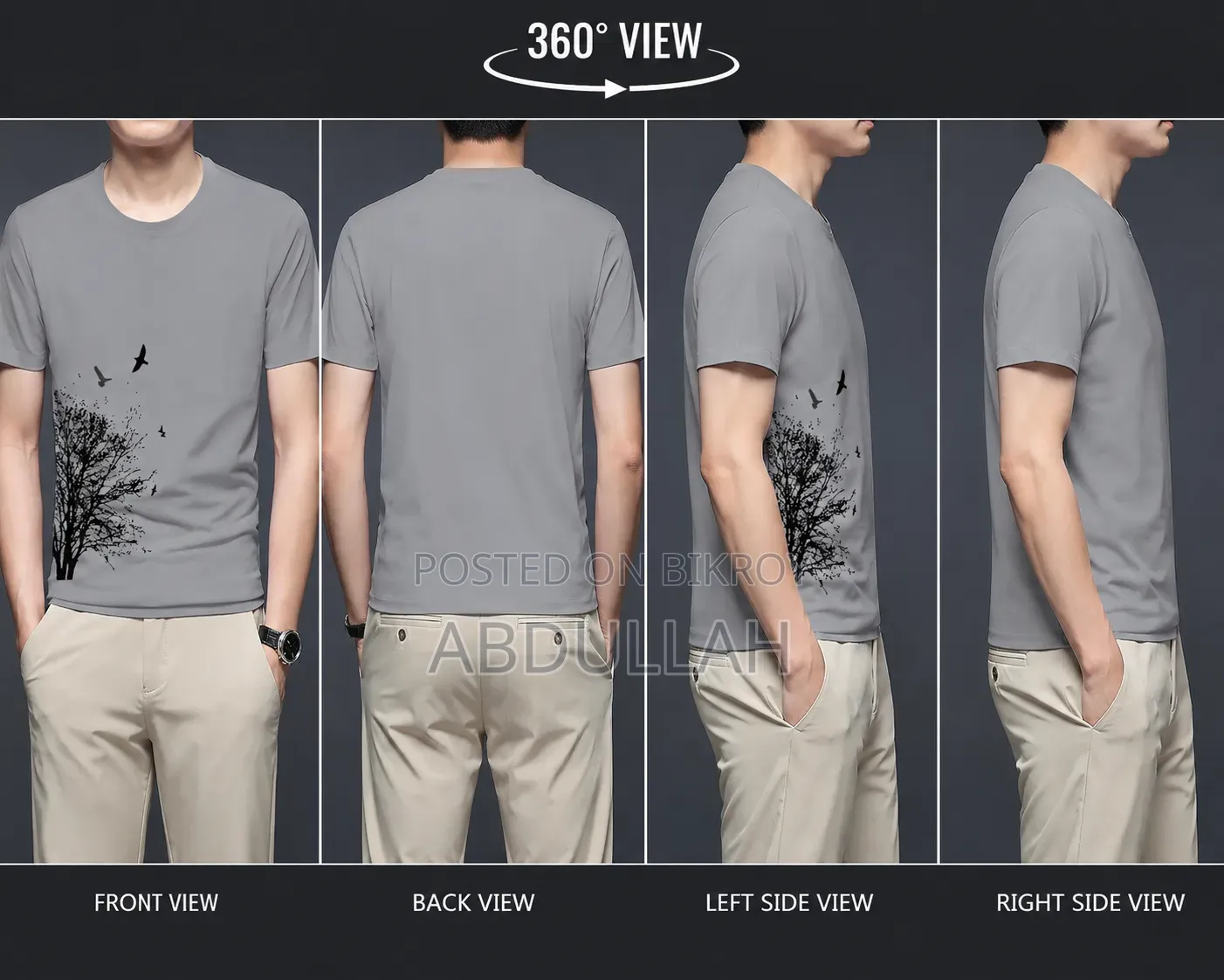 New Fashionable Design Round Nick T-Shirt