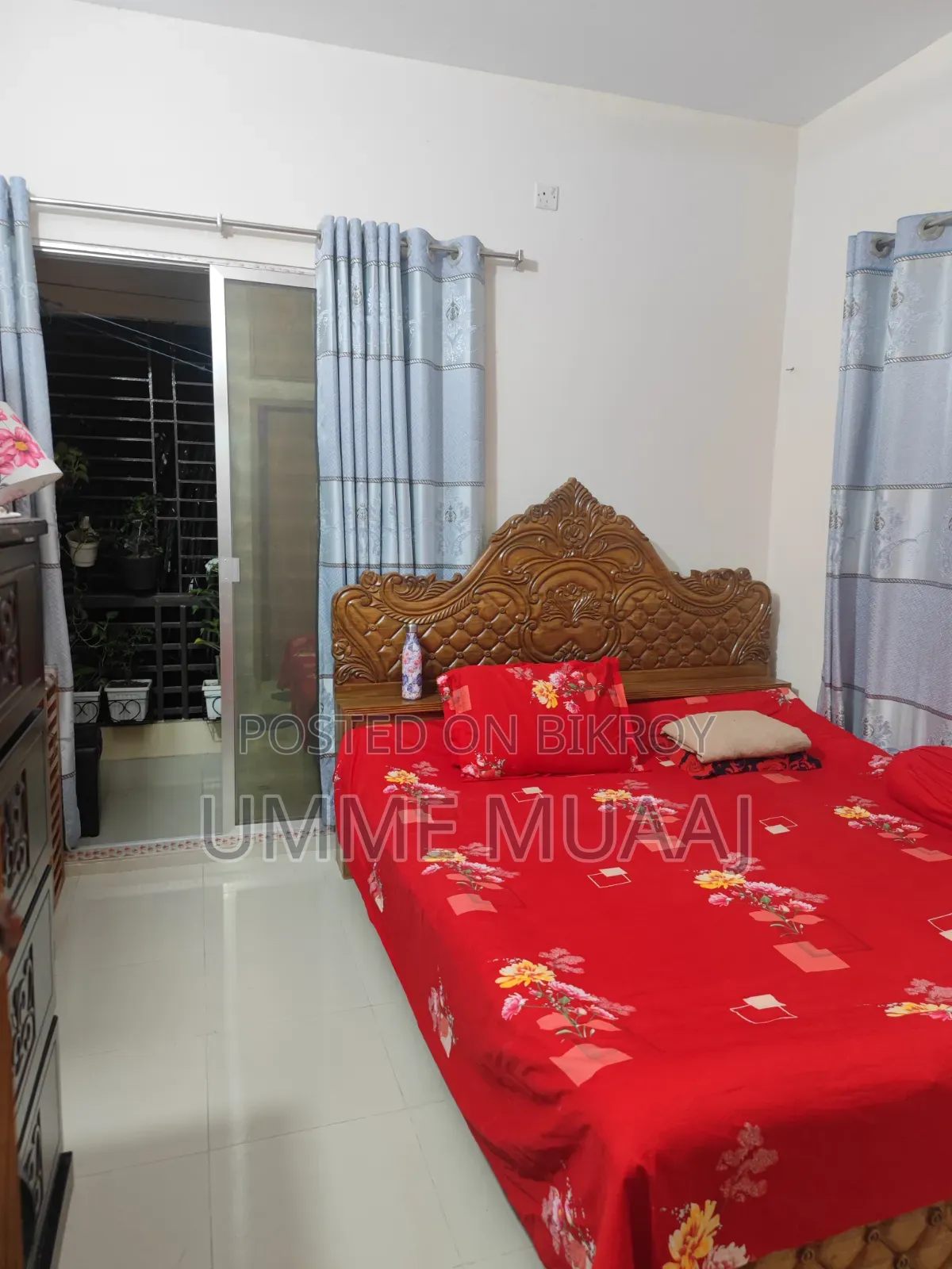 সেগুন কাঠের খাট