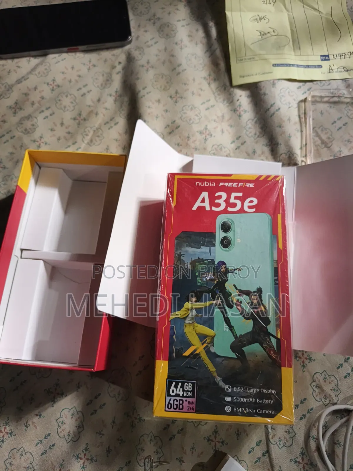 New ZTE Blade A35 64 GB Black
