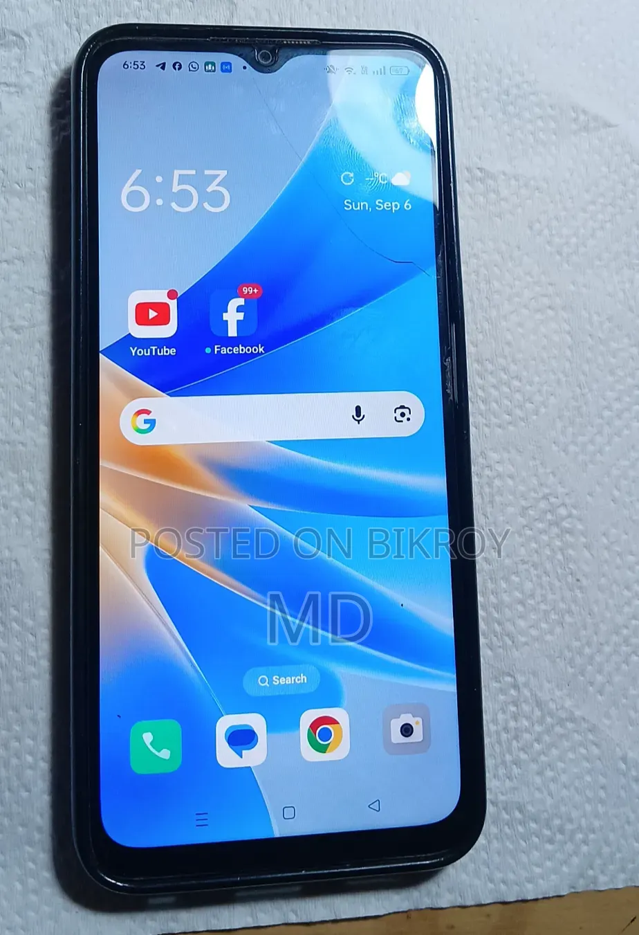 Oppo A17K 64 GB Blue