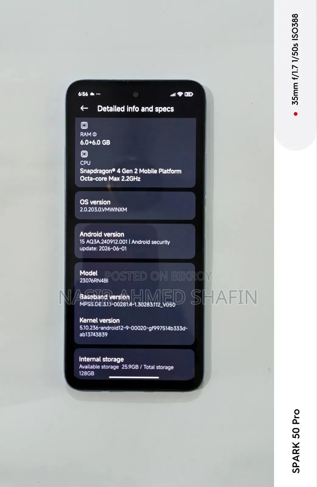 Xiaomi Redmi Note 12 128 GB Gray