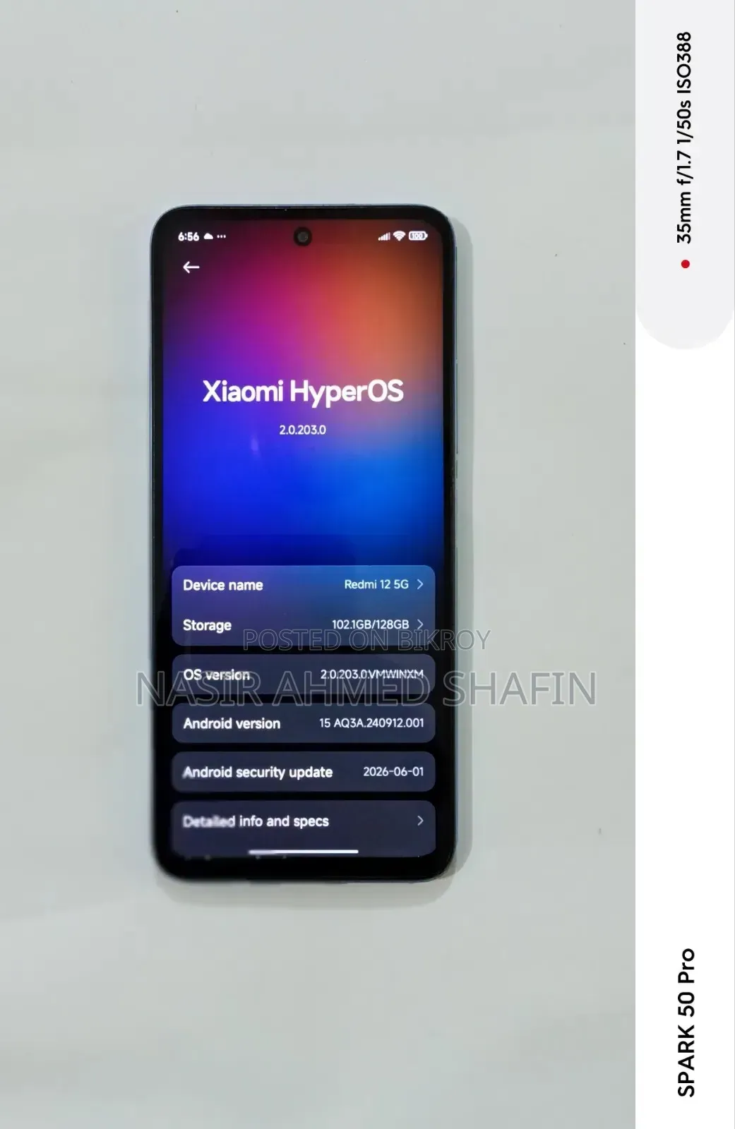 Xiaomi Redmi Note 12 128 GB Gray