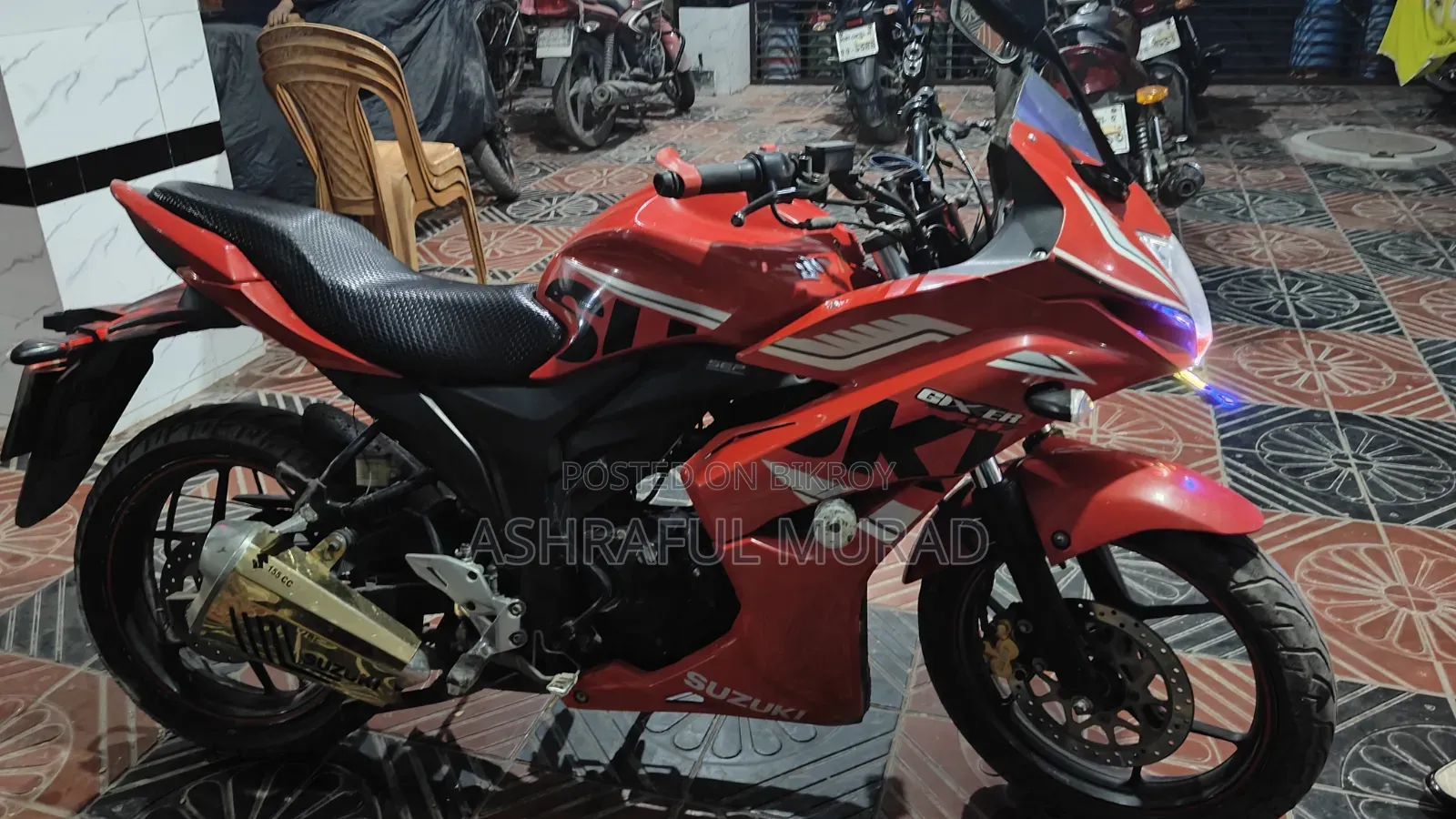 Suzuki Gixxer SF 2018 Red