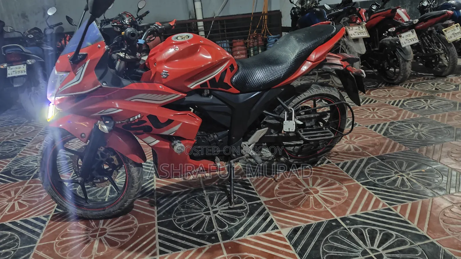 Suzuki Gixxer SF 2018 Red