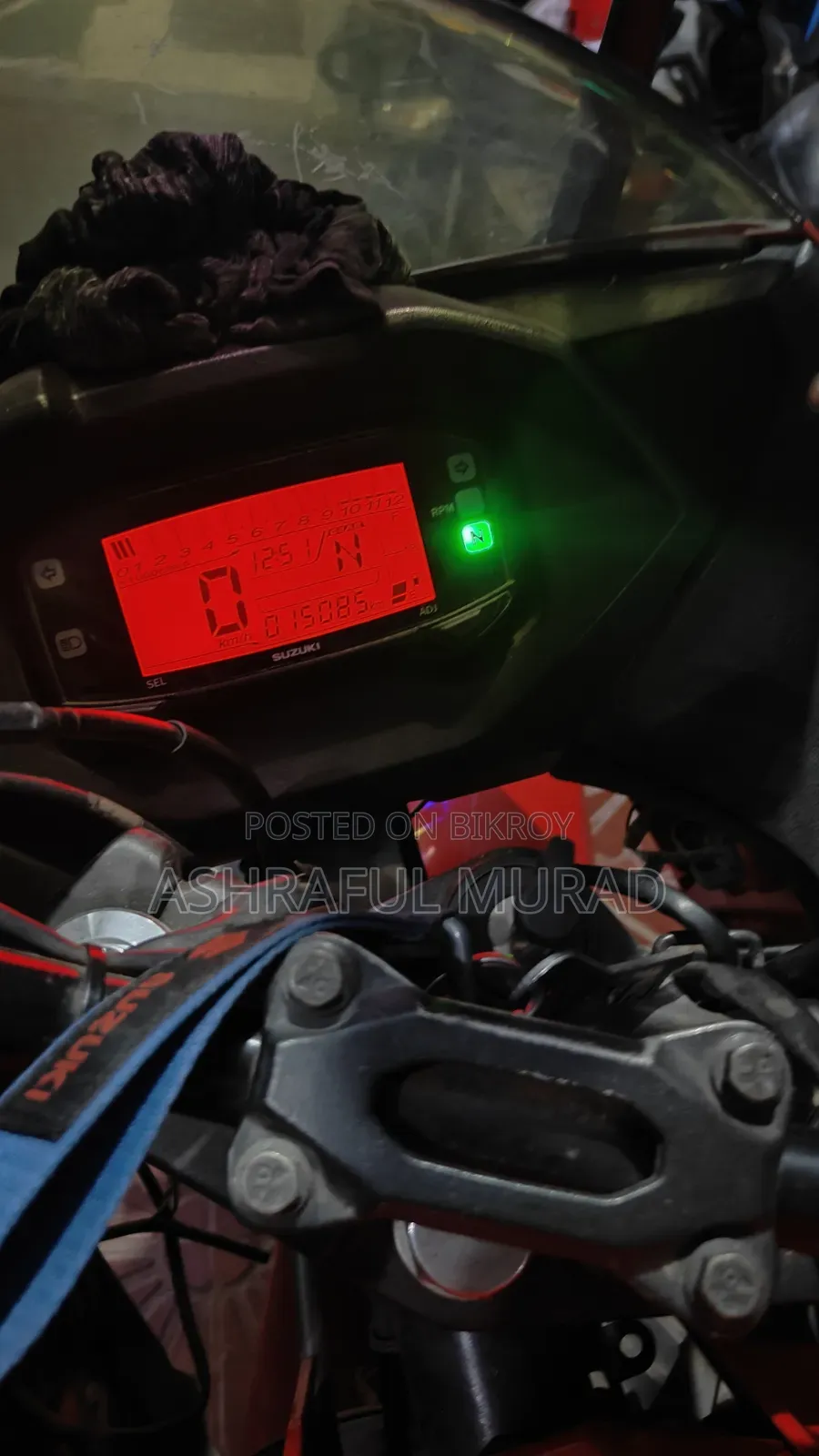 Suzuki Gixxer SF 2018 Red