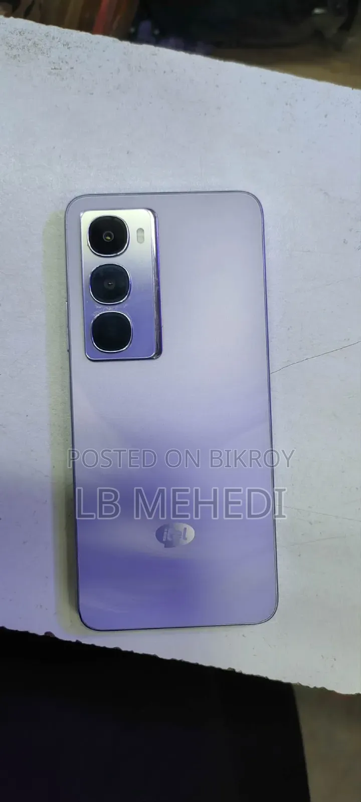 Itel City 100 128 GB Purple