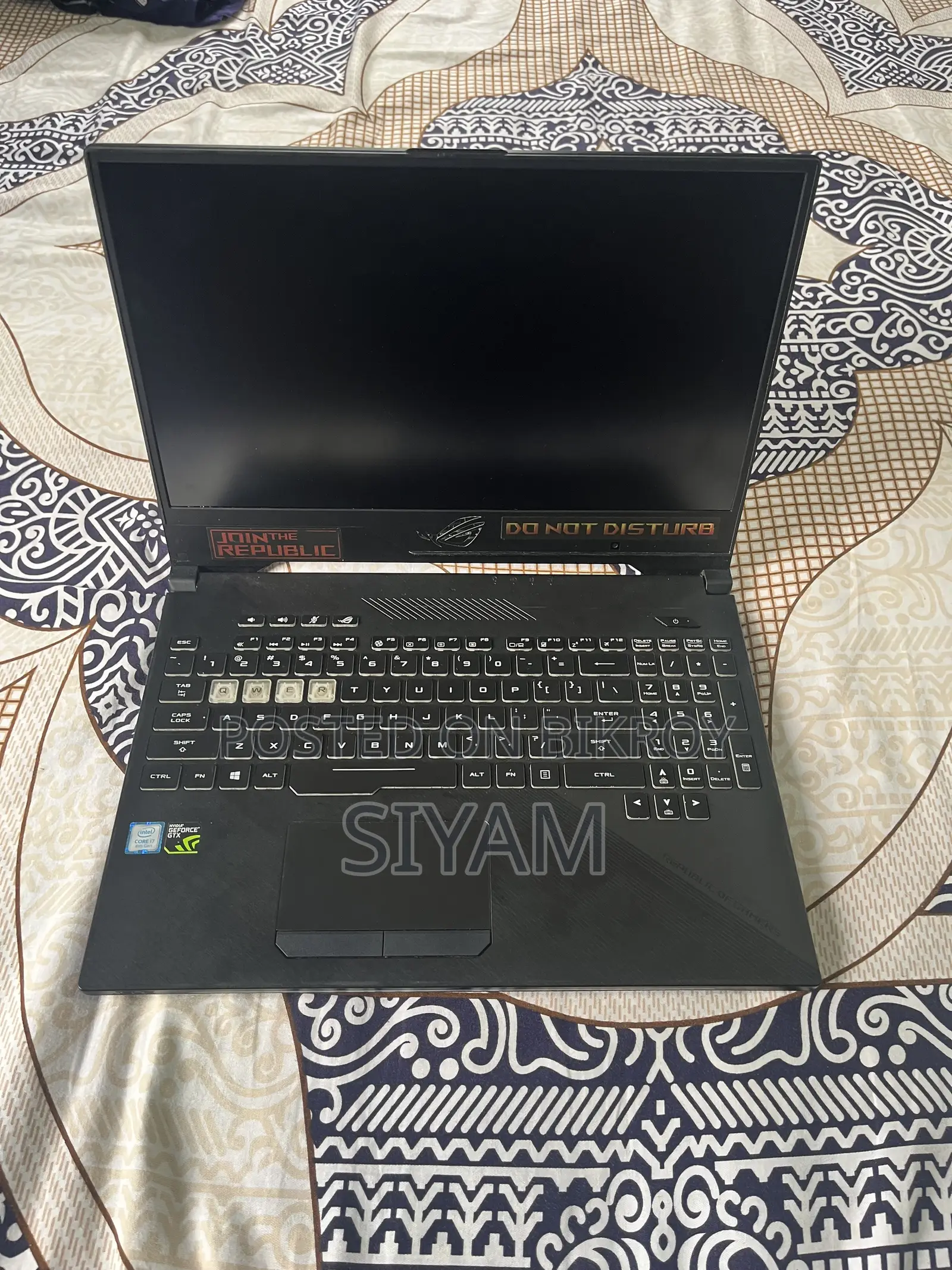 Laptop ASUS ROG Strix GL503 16GB Intel Core I7 HDD+SSD 700GB